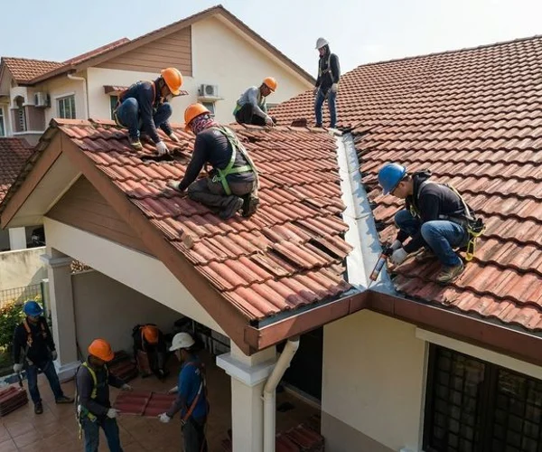 RoofRepair.my team working on a roof