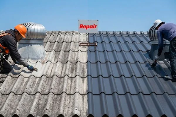 Roof Painting & Coating project 1