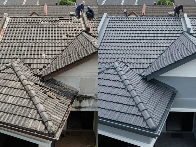 Damaged Roof Tiles project 2