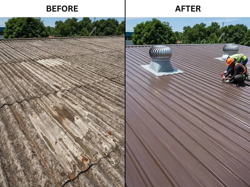 Metal Deck Roofing project 2