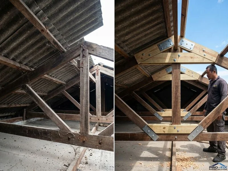 Roof Truss Repair project 2