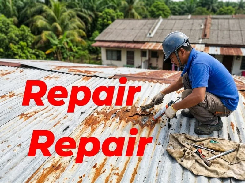 Rusted Roof Repair project 1