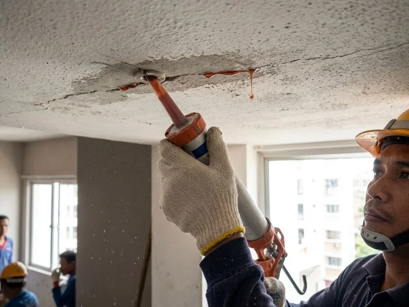 PU Injection Grouting project 1