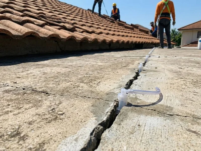 PU Injection Grouting project 3