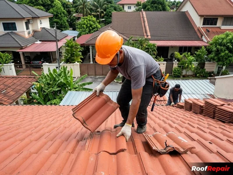 Damaged Roof Tiles project 1