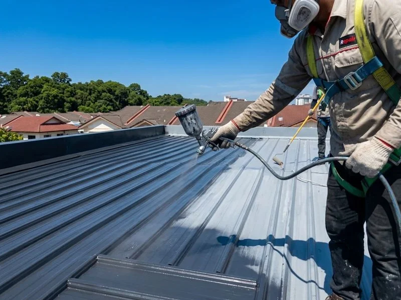 Rusted Roof Repair project 3